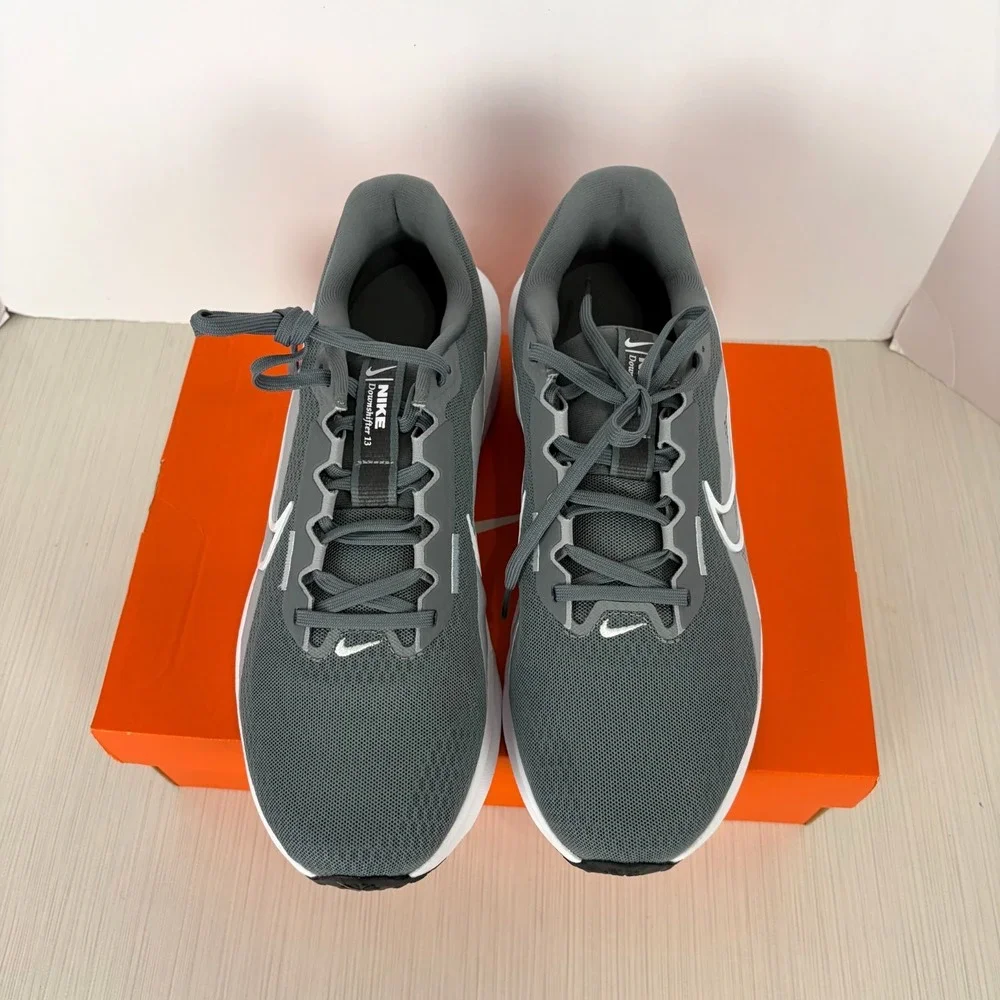 Mens Sz 11 Nike Downshifter 13 Gray Shoes Sneakers Running Athletic FD6454-010